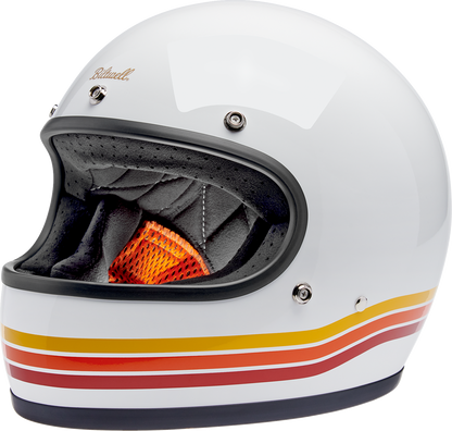 BILTWELL Gringo Helmet - Sunset Spectrum - Large 1002-591-504