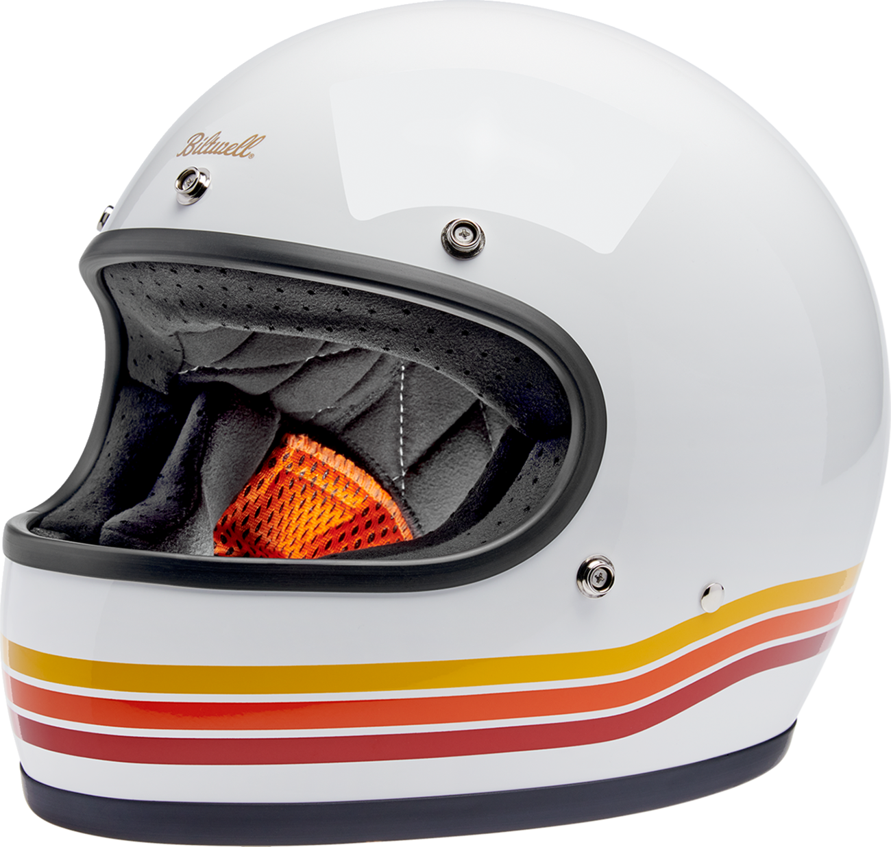 BILTWELL Gringo Helmet - Sunset Spectrum - XL 1002-591-505