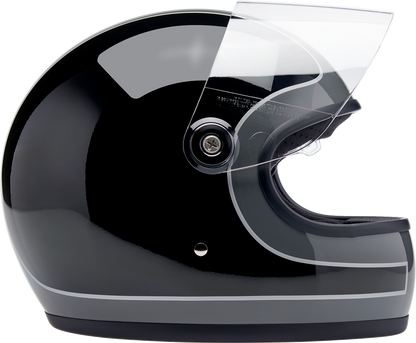 BILTWELL Gringo S Helmet - Tracker - Gloss Storm Gray/Black - XS 1003-562-501