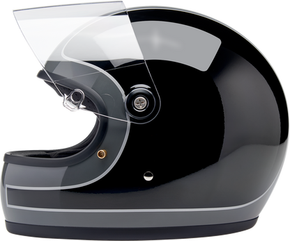 BILTWELL Gringo S Helmet - Tracker - Gloss Storm Gray/Black - XL 1003-562-505