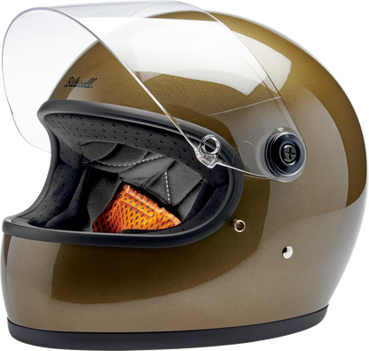 BILTWELL Gringo S Helmet - Metallic Ugly Gold - Small 1003-363-502