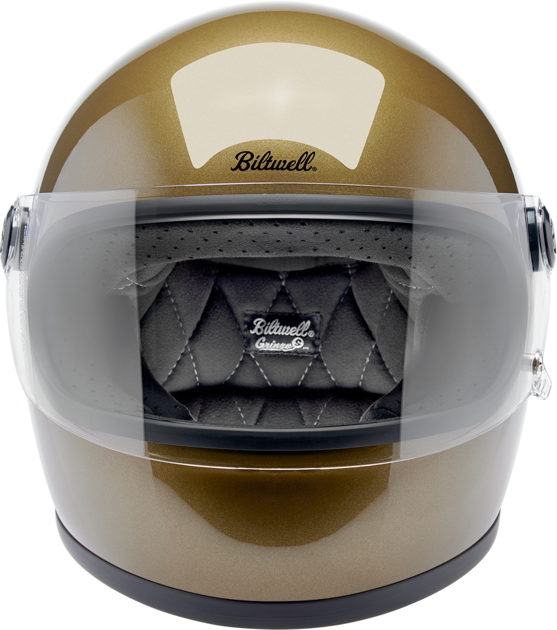 BILTWELL Gringo S Helmet - Metallic Ugly Gold - Medium 1003-363-503