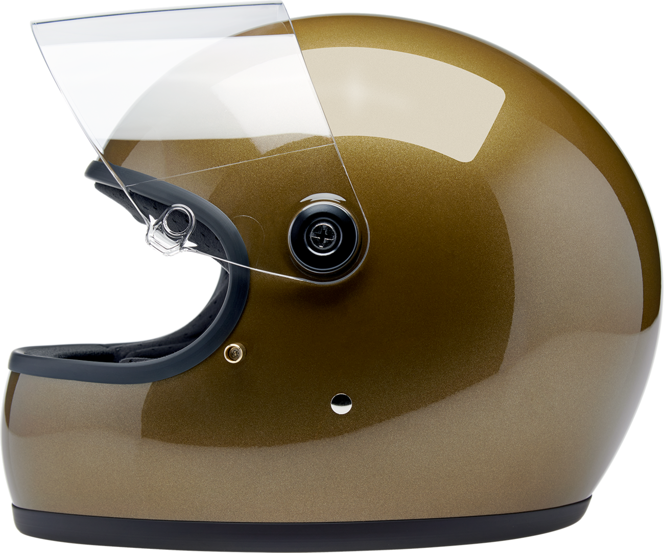 BILTWELL Gringo S Helmet - Metallic Ugly Gold - Small 1003-363-502