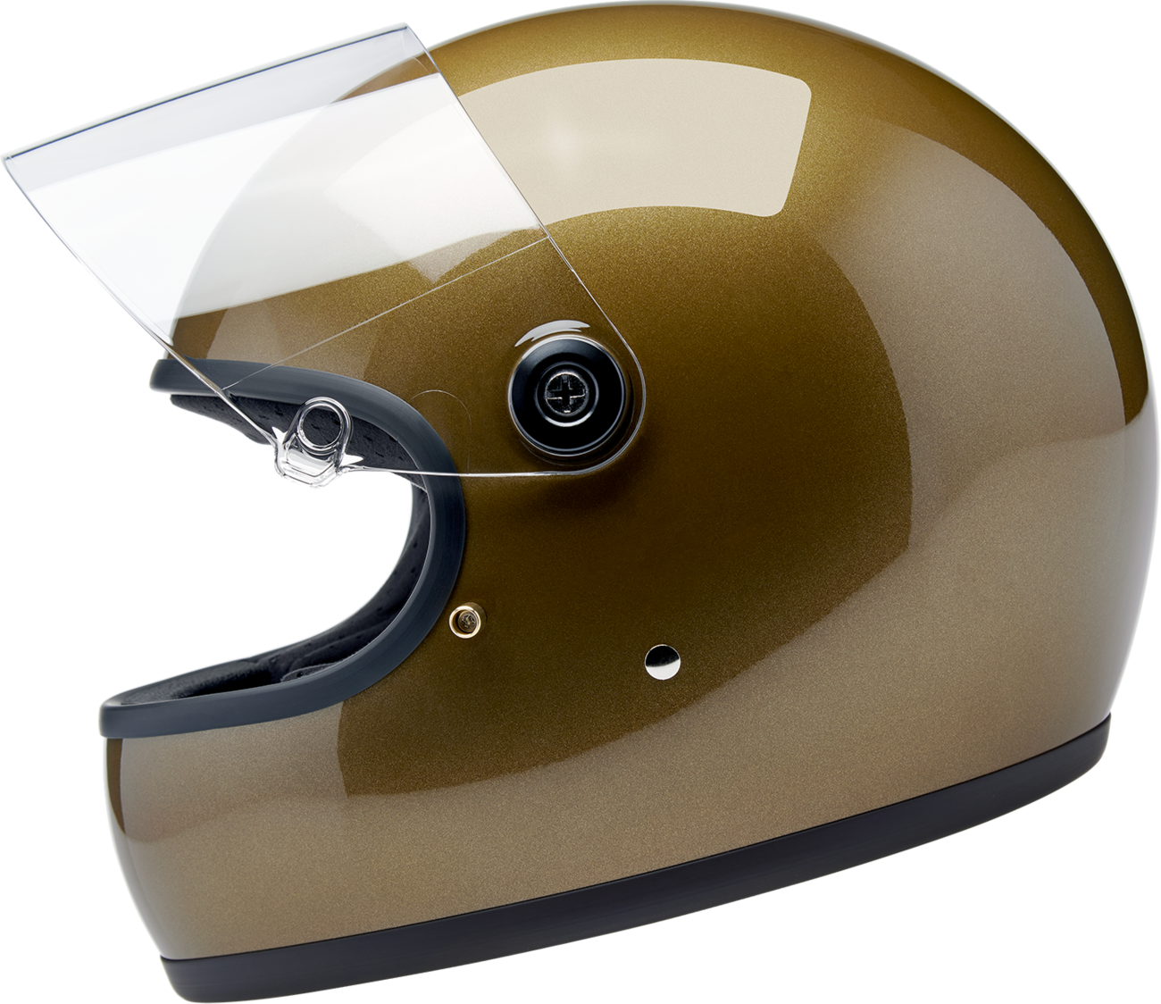 BILTWELL Gringo S Helmet - Metallic Ugly Gold - Small 1003-363-502