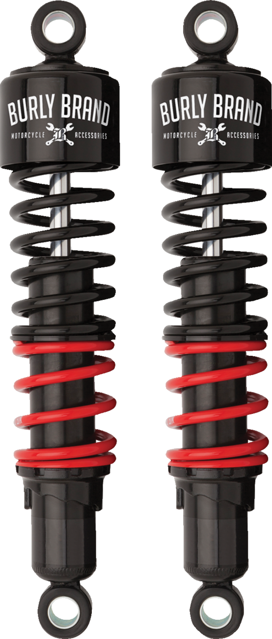 BURLY BRAND Stiletto Shock - 13" - Black/Red B28-1256