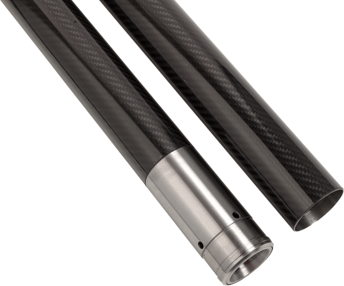 CUSTOM CYCLE ENGINEERING Fork Tubes - 49 mm - 23.875" - Black 716003