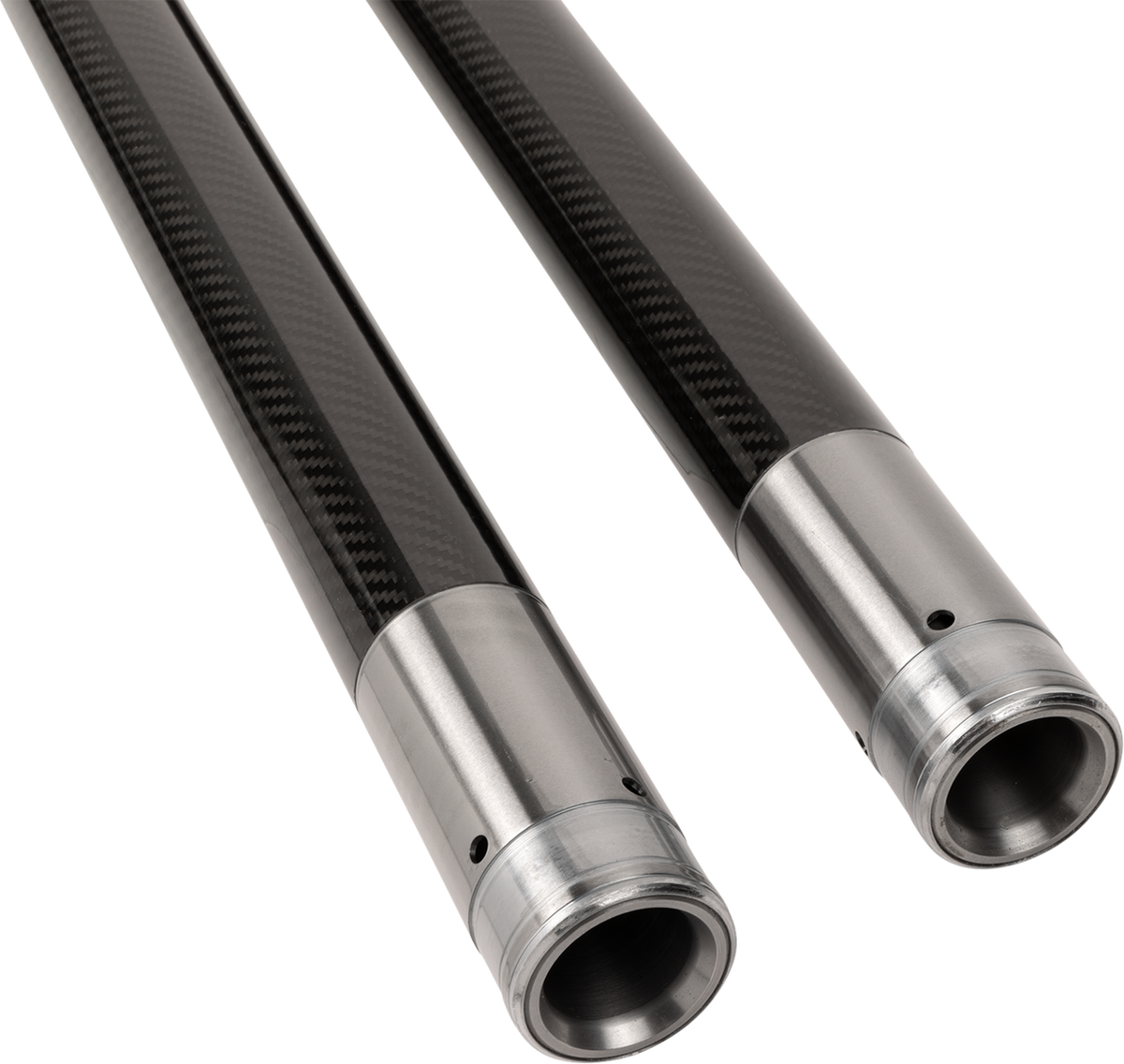 CUSTOM CYCLE ENGINEERING Fork Tubes - 49 mm - 27.875" - Black 716005