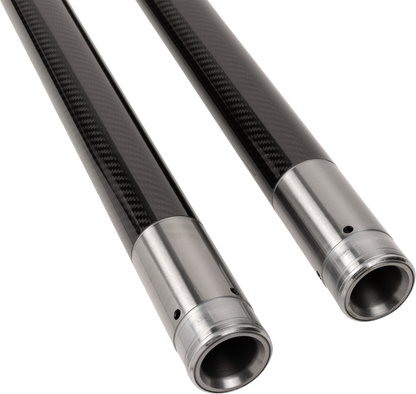 CUSTOM CYCLE ENGINEERING Fork Tubes - 49 mm - 27.875" - Black 716005