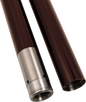 CUSTOM CYCLE ENGINEERING Fork Tubes - 49 mm - 23.875" - Deep Red 716103