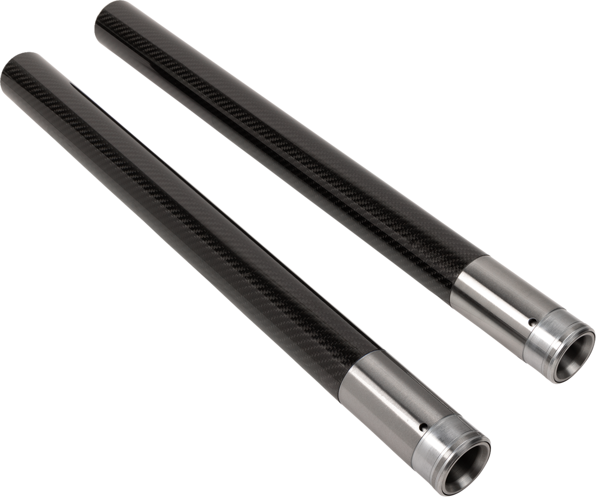 CUSTOM CYCLE ENGINEERING Fork Tubes - 49 mm - 22.875" - Black 716006