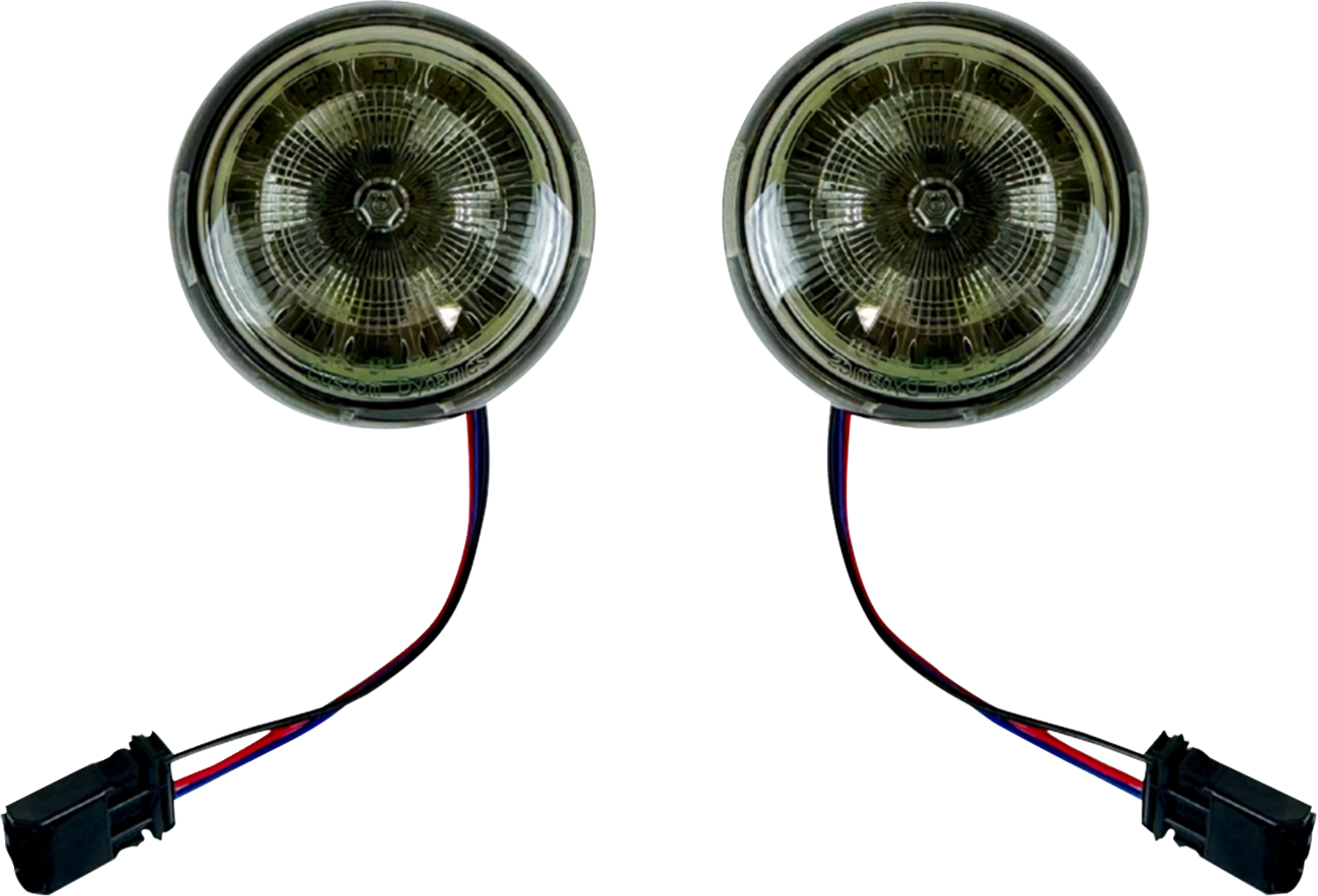 CUSTOM DYNAMICS ProBeam® Rear Turn Signal Inserts - LED - Smoke Lens PB-R-25JAE-S