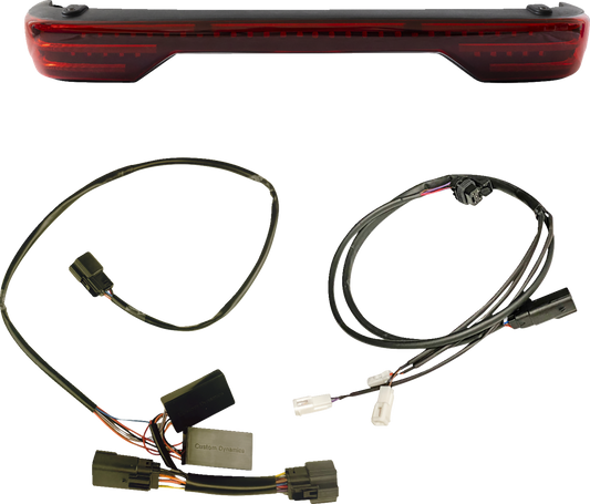 CUSTOM DYNAMICS Pro Beam® Light Kit - Tour Pak - Red Lens CD-TP-KIT-25-R