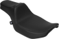 DRAG SPECIALTIES SEATS Extended Reach Predator III Seat - Vinyl - Smooth - FLT/FLH '23-'25 4706A