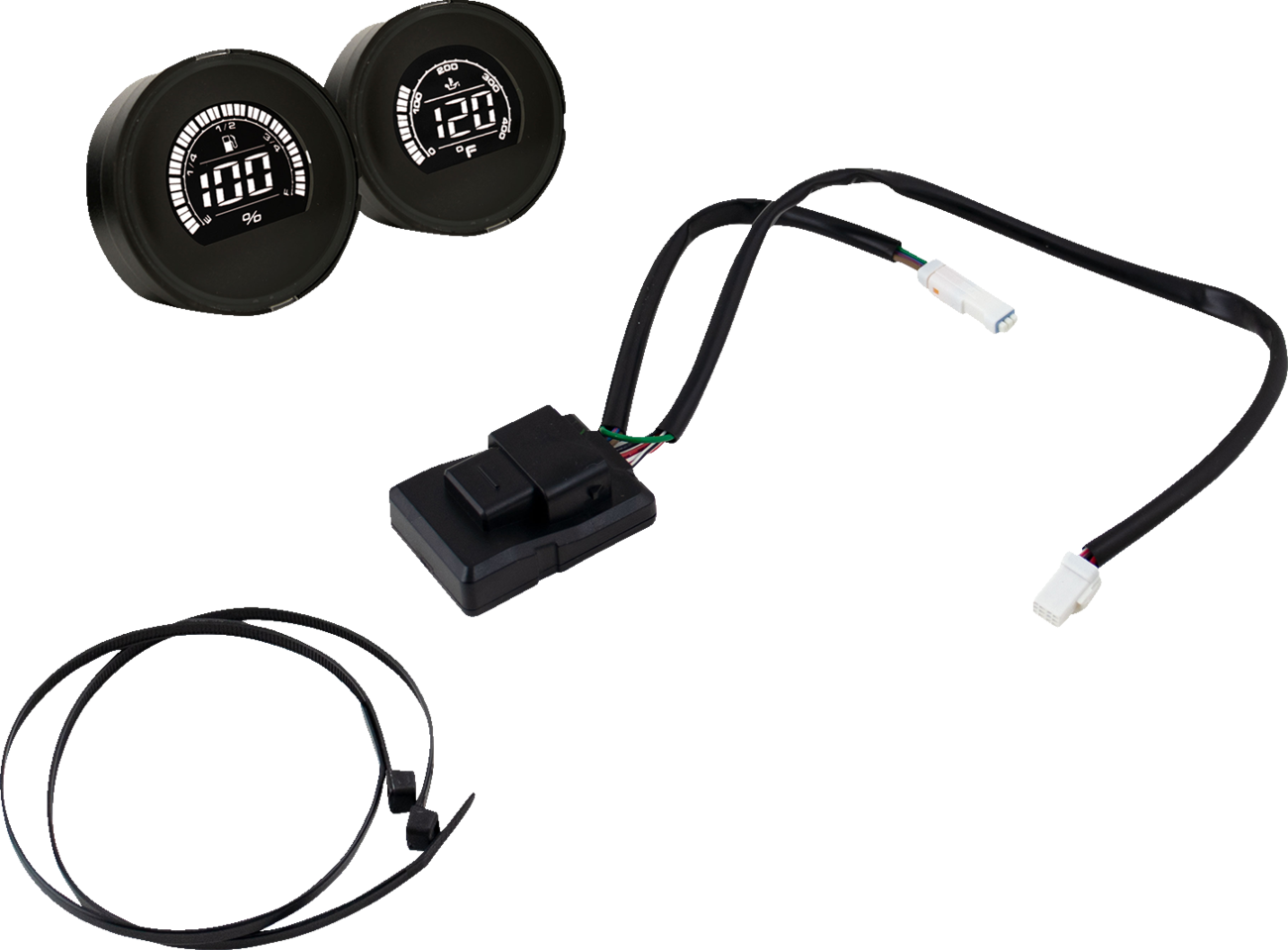 KOSO NORTH AMERICA Add-On Kit for D2 Gauge - Engine Temperature BA080051