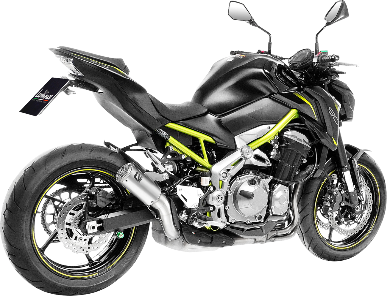 LEOVINCE LV Corsa S Slip-On Muffler - Titanium - Kawasaki Z 900 15402ST