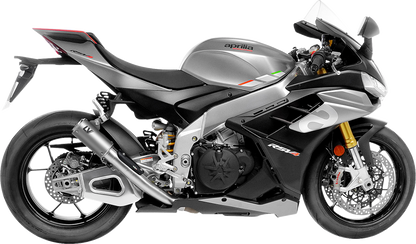 LEOVINCE LV Corsa S Slip-On Muffler - Titanium - Aprilia RSV4 Tuono V4 15401STU