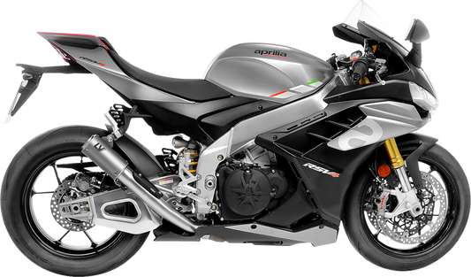 LEOVINCE LV Corsa S Slip-On Muffler - Titanium - Aprilia RSV4 Tuono V4 15401STU