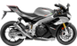 LEOVINCE LV Corsa S Slip-On Muffler - Titanium - Aprilia RSV4 Tuono V4 15401STU