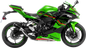 LEOVINCE LV Corsa S Black Edition Slip-On Muffler - Kawasaki ZX-4R/RR 15409SBU