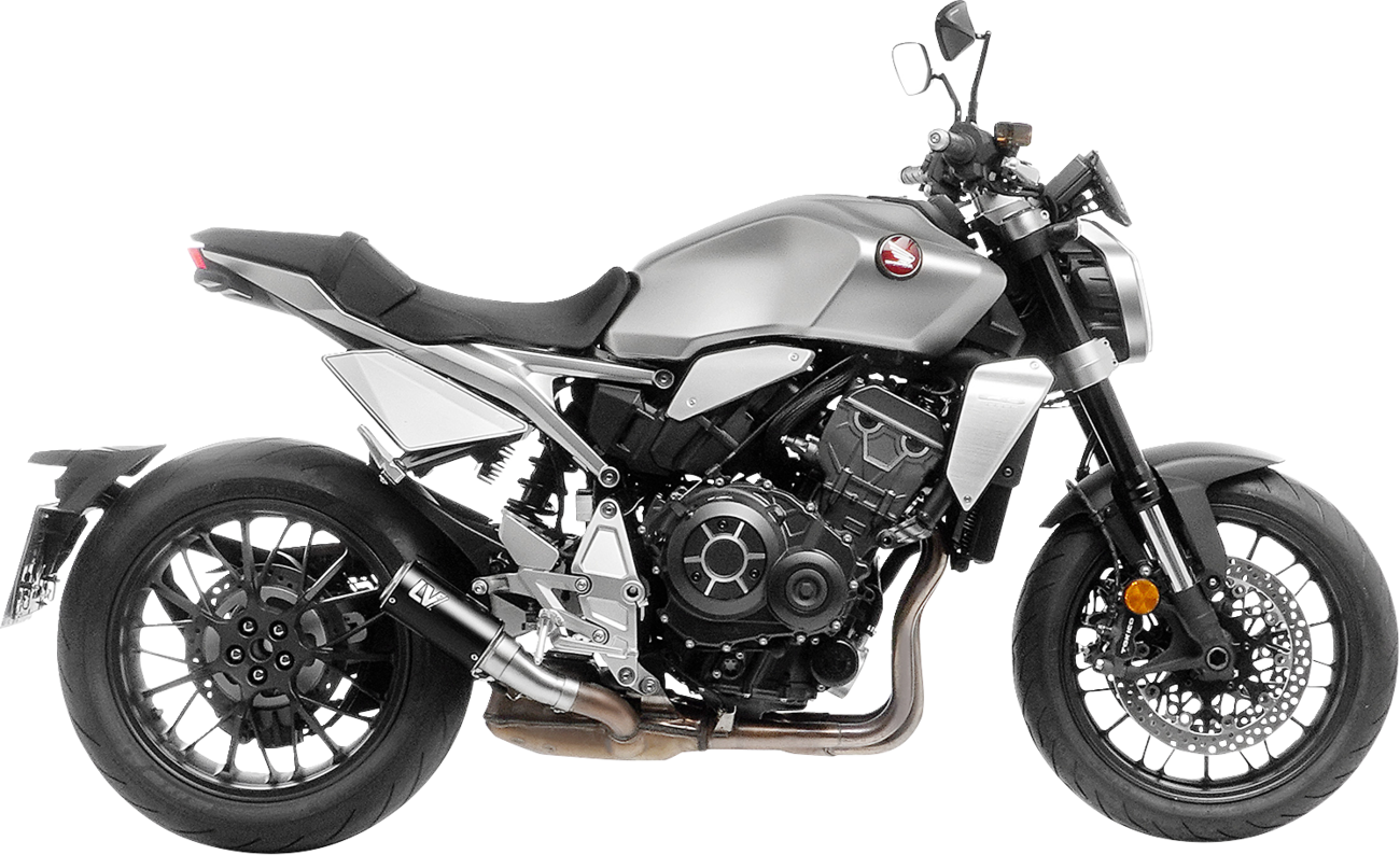 LEOVINCE LV Corsa Black Edition Slip-On Muffler - Honda CB 1000 R 15410BU