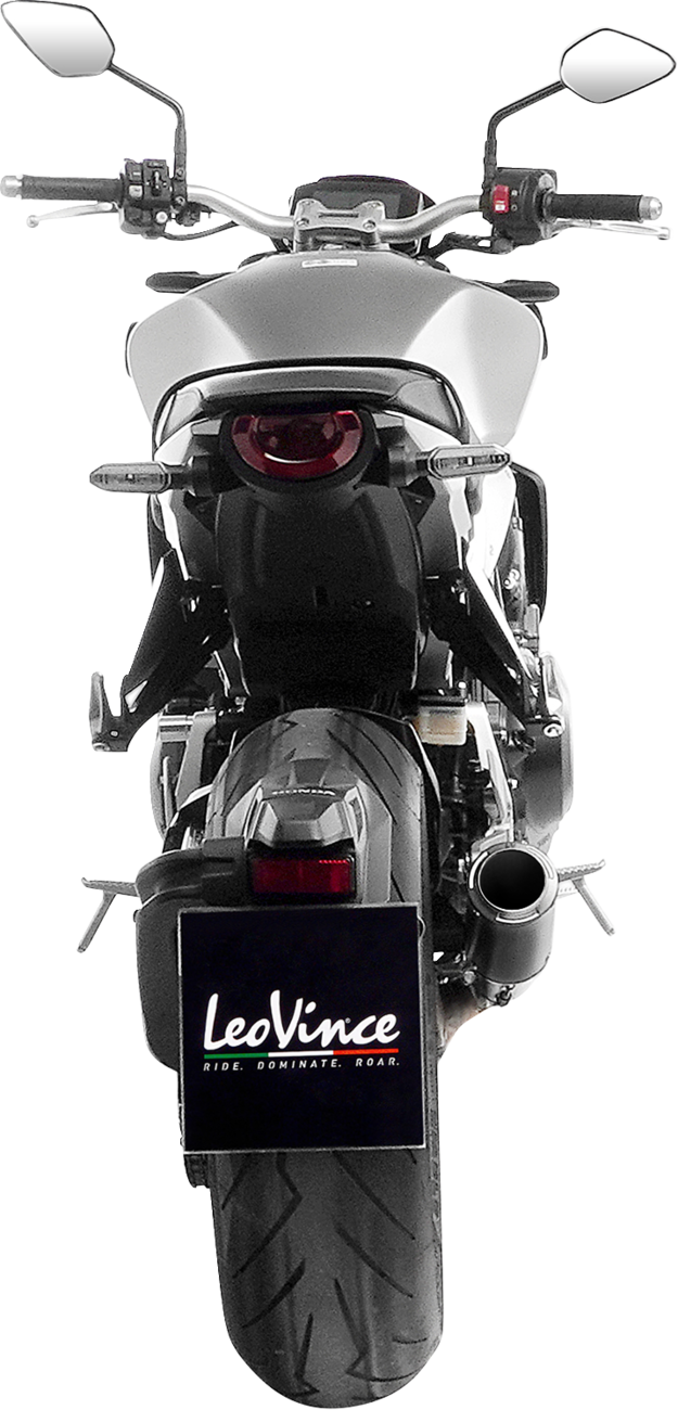 LEOVINCE LV Corsa Black Edition Slip-On Muffler - Honda CB 1000 R 15410BU