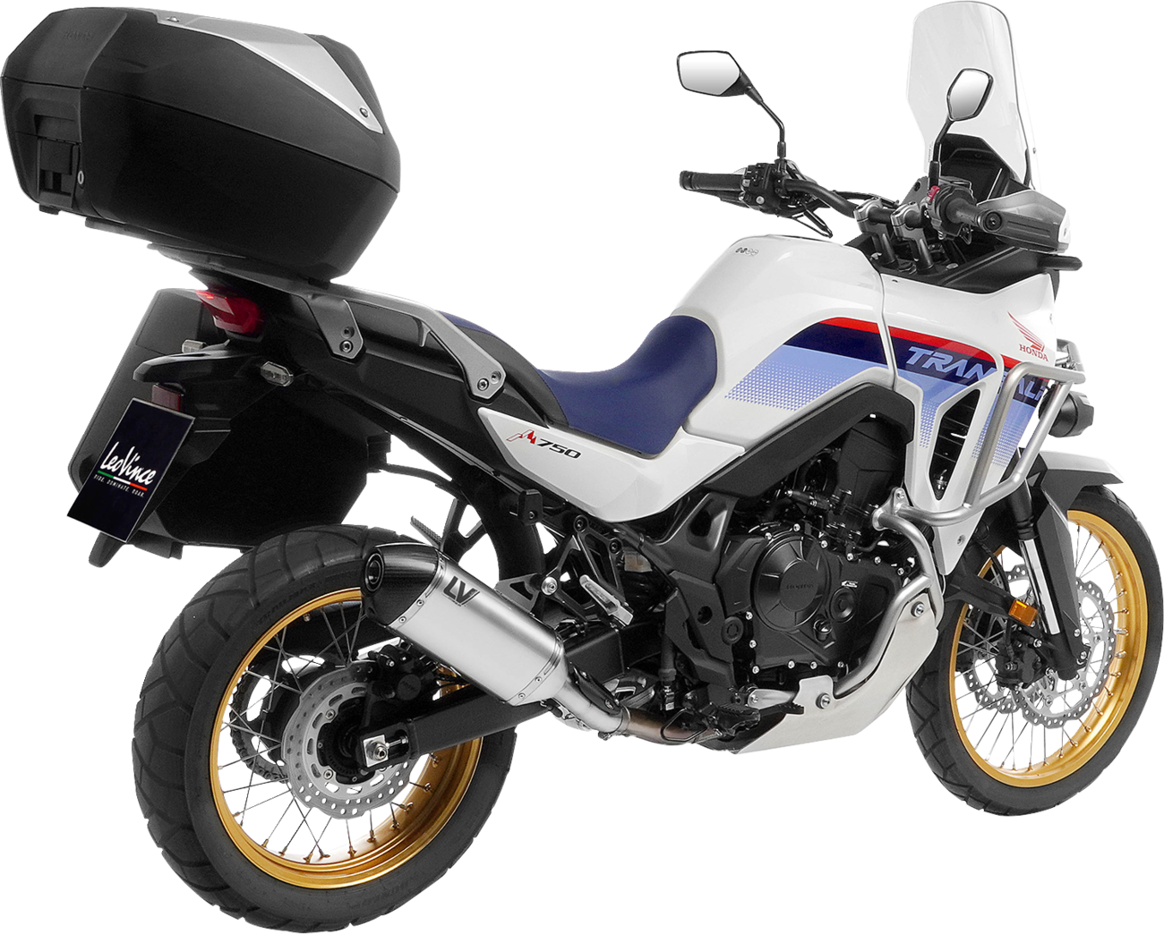 LEOVINCE LV-14 Slip-On Muffler - Titanium - Honda XL 750 Transalp 15601TU