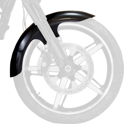 KLOCK WERKS Henry Front Fender - Black - 21" Wheel - HD Touring KWF-01-0321