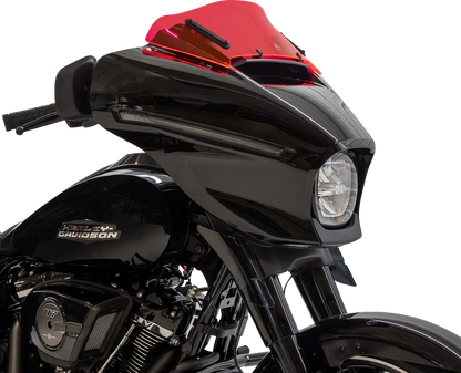 KLOCK WERKS Ice Flare® Windshield - 6-1/2" - Pink Ice - FLHX KWW-01-0736