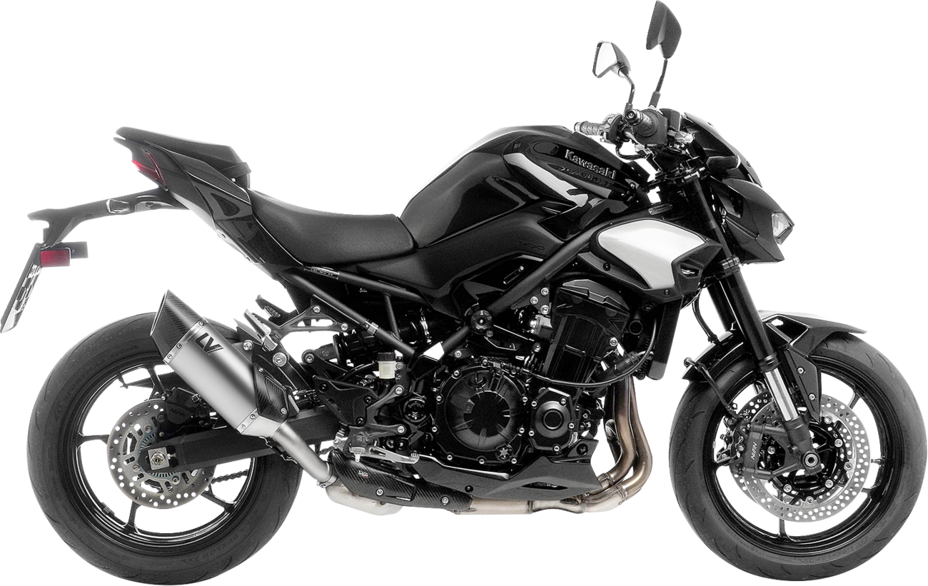 LEOVINCE LV-14 R Slip-On Muffler - Stainless Steel - Z 900 15605U