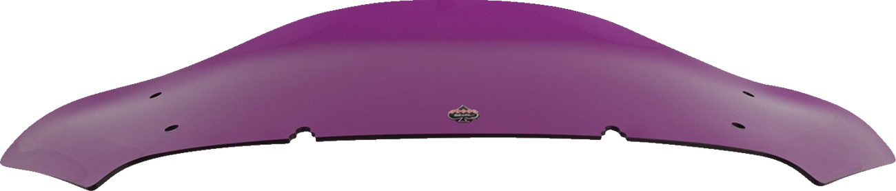 KLOCK WERKS Kolor Flare® Windshield - 6-1/2" - Purple - '23-'25 FLHX KWW-01-0746
