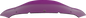 KLOCK WERKS Kolor Flare® Windshield - 6-1/2" - Purple - '23-'25 FLHX KWW-01-0746