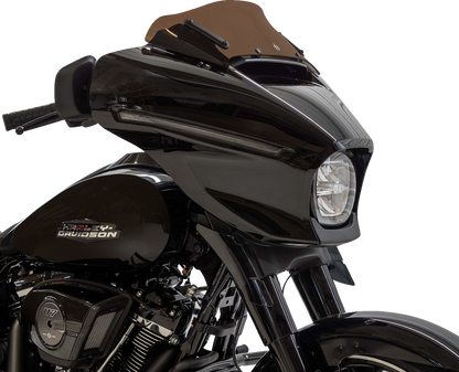 KLOCK WERKS Kolor Flare® Windshield - 6-1/2" - Bronze - '23-'25 FLHX KWW-01-0747