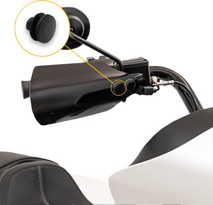 MEMPHIS SHADES Attachment Assemby - Low-Profile - Black MSC1003