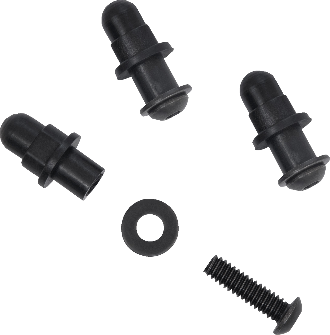 MEMPHIS SHADES Screw Set - Batwing - Black MSC1014