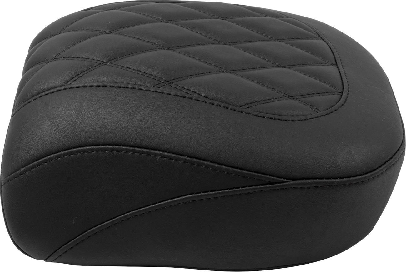 MUSTANG Wide Tripper™ Seat - Passenger - Black Stitching - FLT/FLH '23-'25 88511