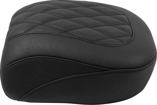 MUSTANG Wide Tripper™ Seat - Passenger - Black Stitching - FLT/FLH '23-'25 88511