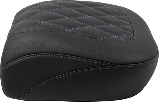 MUSTANG Wide Tripper™ Seat - Passenger - Sky Blue Stitching - FLT/FLH '23-'25 88511SB