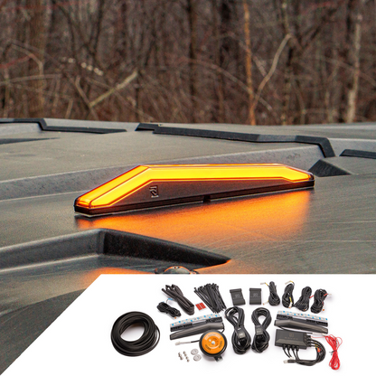 RAVEK Turn Signal Kit - Amber - White Running Light - Can-Am Maverick 65-306
