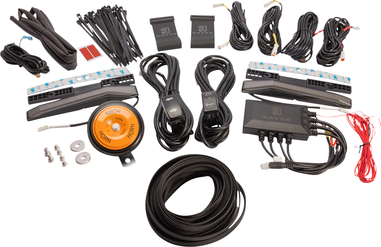 RAVEK Turn Signal Kit - Amber - White Running Light - Can-Am Maverick R 65-703