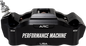 PERFORMANCE MACHINE (PM) Radial Mount Caliper - Front Left - Black Anodized 0052-2427-MB