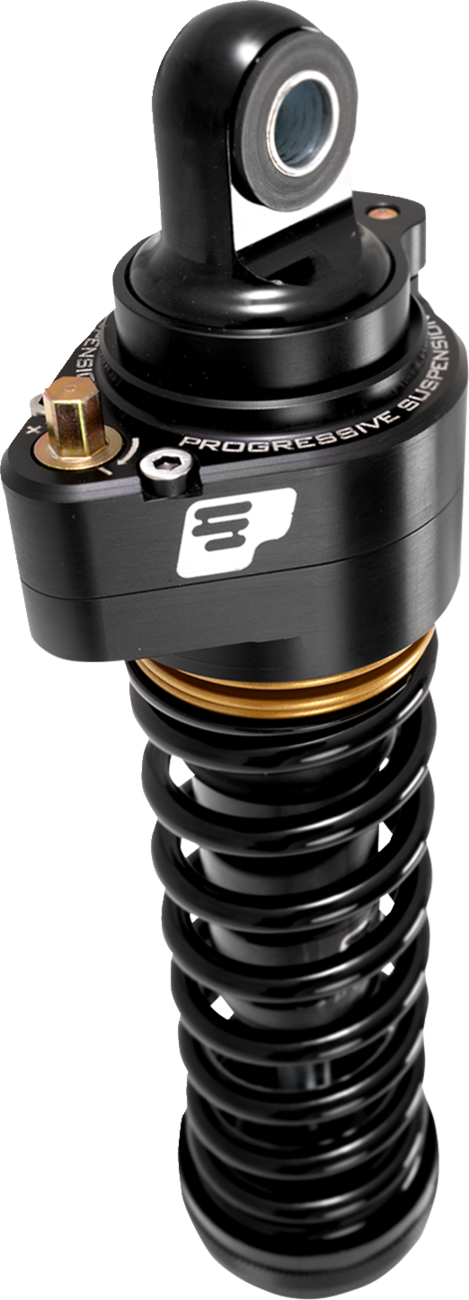 Progressive Suspension 944 Series Shock - 12.5 Inch Length, Ultra Low QPS - Standard, Black/Gold