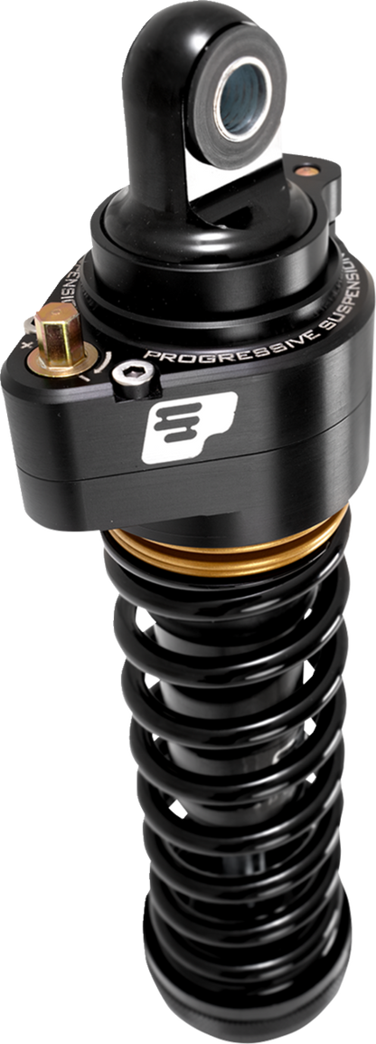Progressive Suspension 944 Series Shock - 12.5 Inch Length, Ultra Low QPS - Standard, Black/Gold