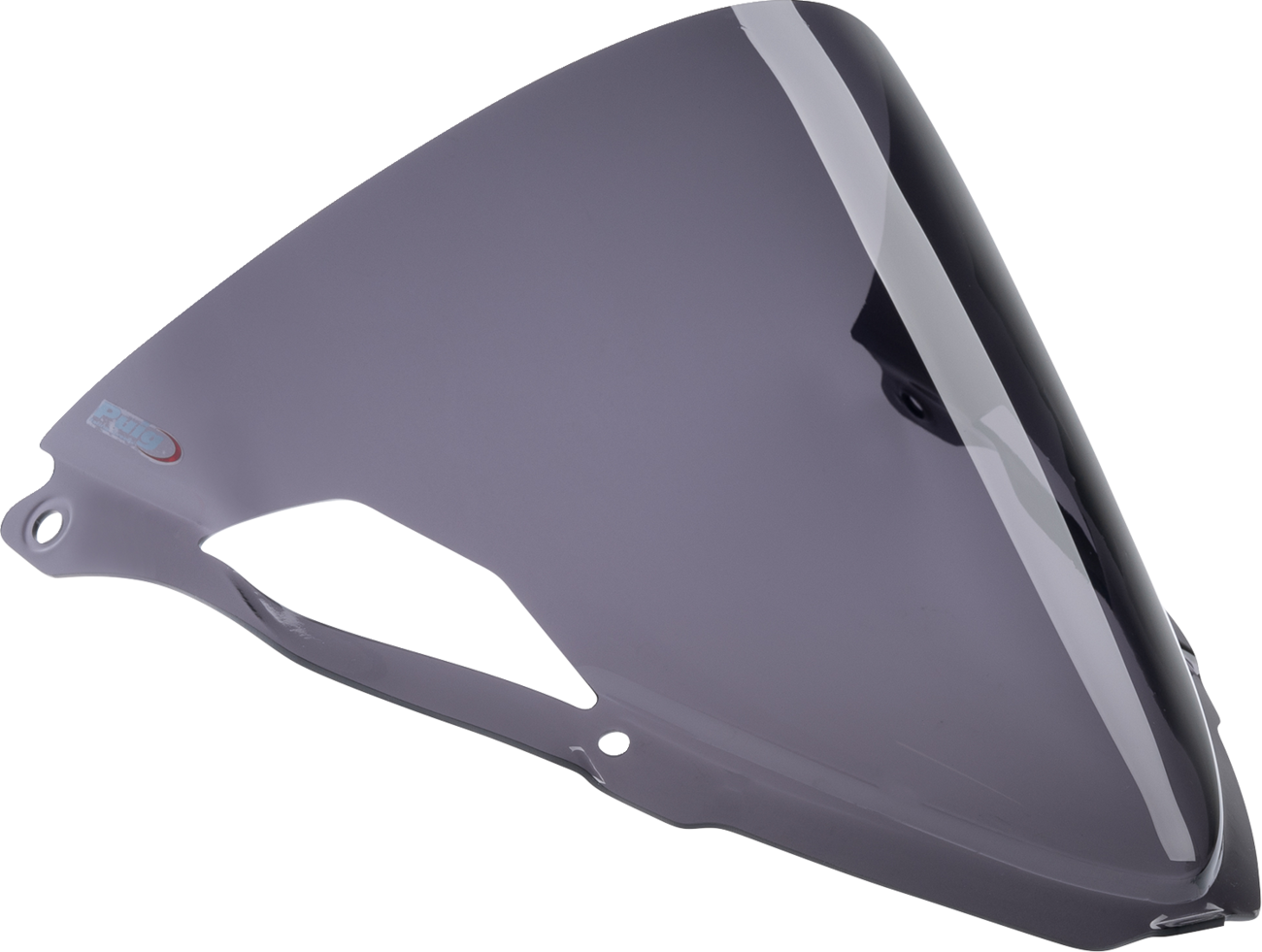 PUIG HI-TECH PARTS Racer Windscreen - 13-1/4" - Dark Smoke - ZX-6R 21832F