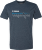 Yamaha Apparel Yamaha Racing Moto T-Shirt - Navy - XL, Part Number TEE YAMAHA RACING MO