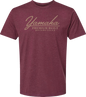Yamaha Apparel Yamaha Racing Premium Built T-Shirt - Maroon, Medium (LEM25S-M39-M)