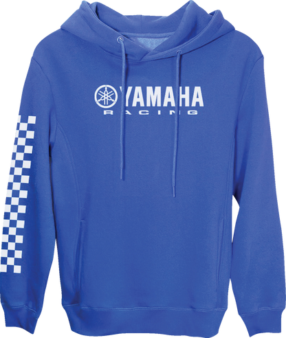 Yamaha Apparel Yamaha Racing Hoodie - Blue - Medium (Part No. LEM25S-M37-M)