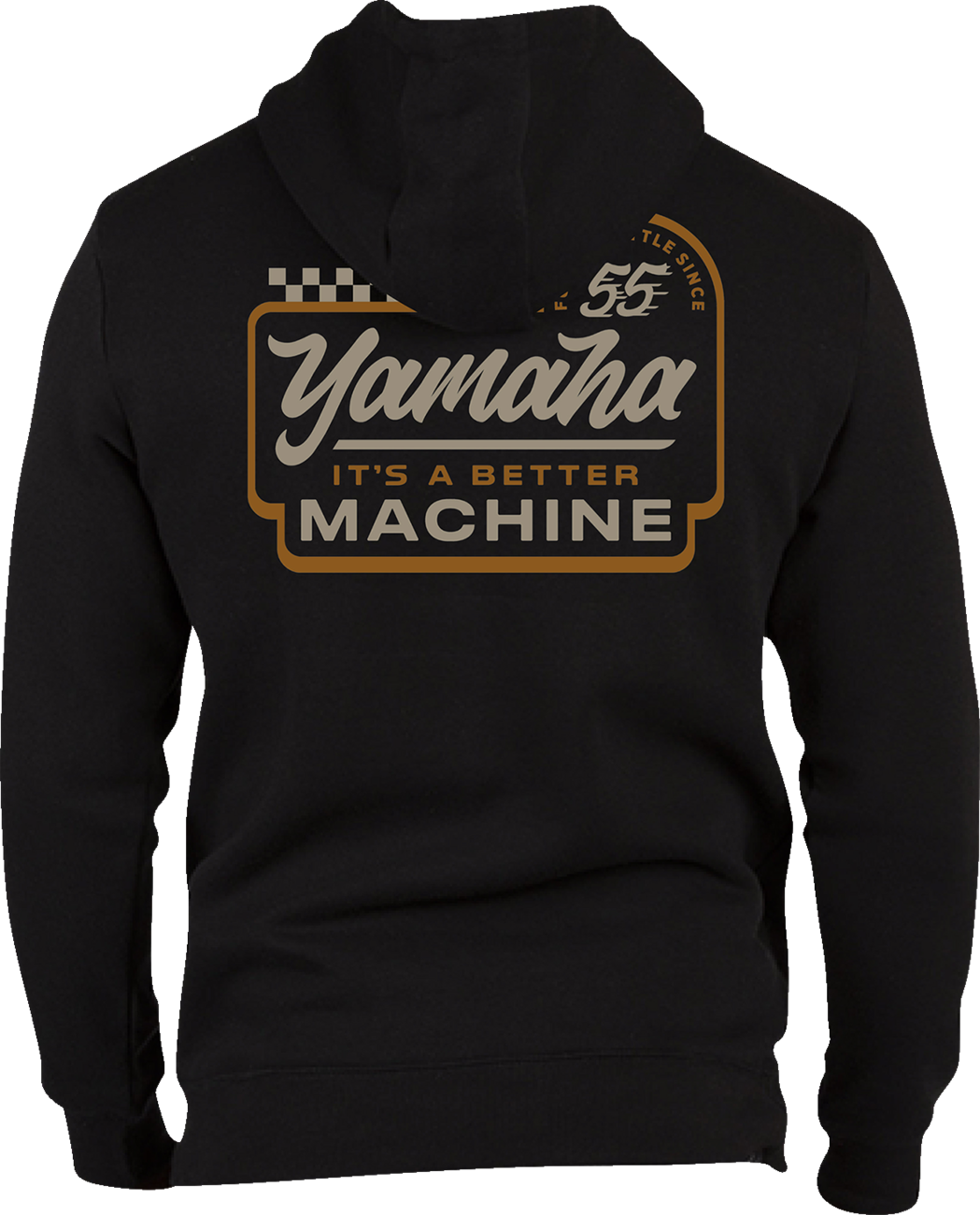 Yamaha Apparel Yamaha It's A Better Machine Hoodie - Black - Small, Part Number LEM25S-M40-S