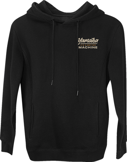 Yamaha Apparel Yamaha It's A Better Machine Hoodie - Large, Black - Model LEM25S-M40-L