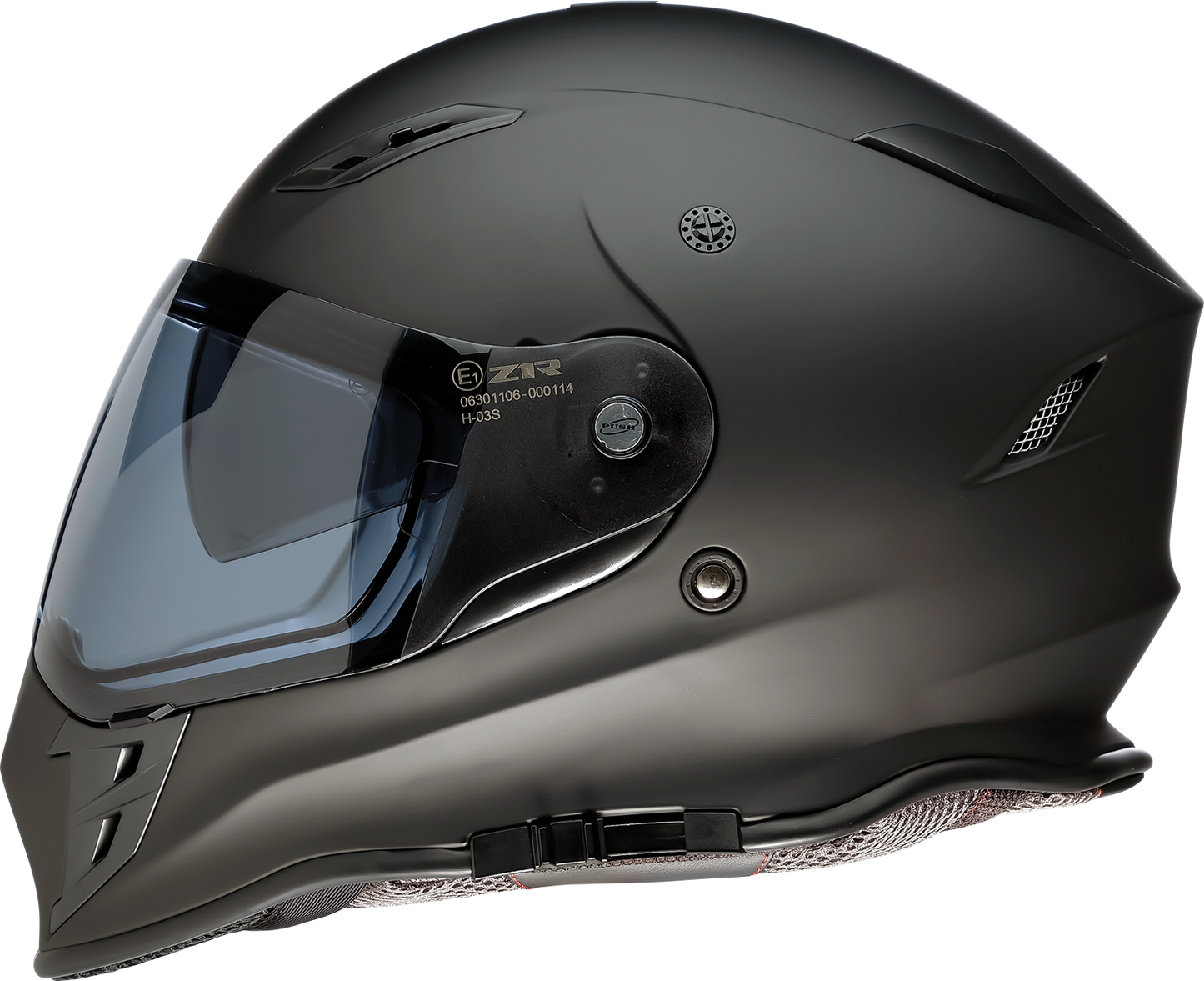 Z1R Nemesis Helmet - Smoke - Flat Black - Small 0140-0447