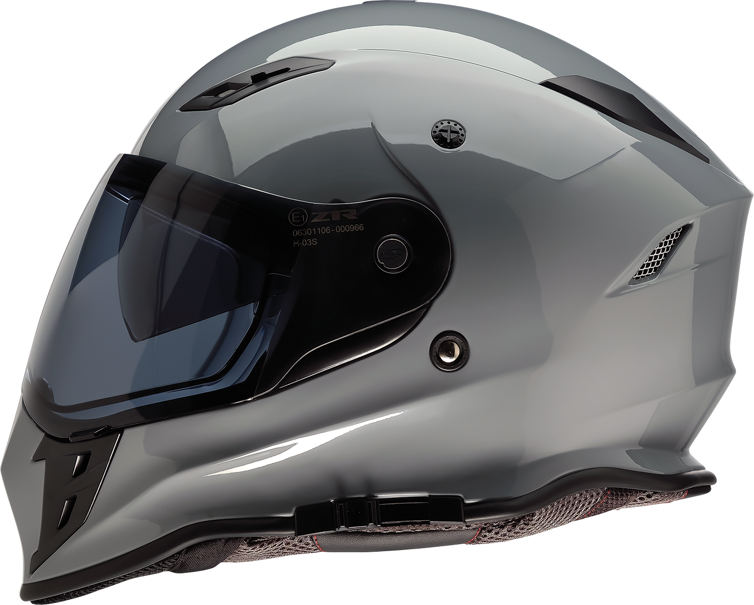 Z1R Nemesis Helmet - Smoke - Nardo - Small 0140-0453